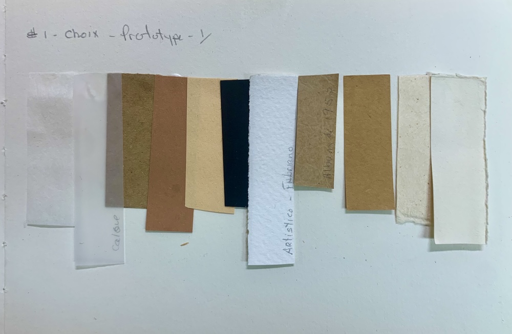 cahier d'atelier Carmelle Pilon